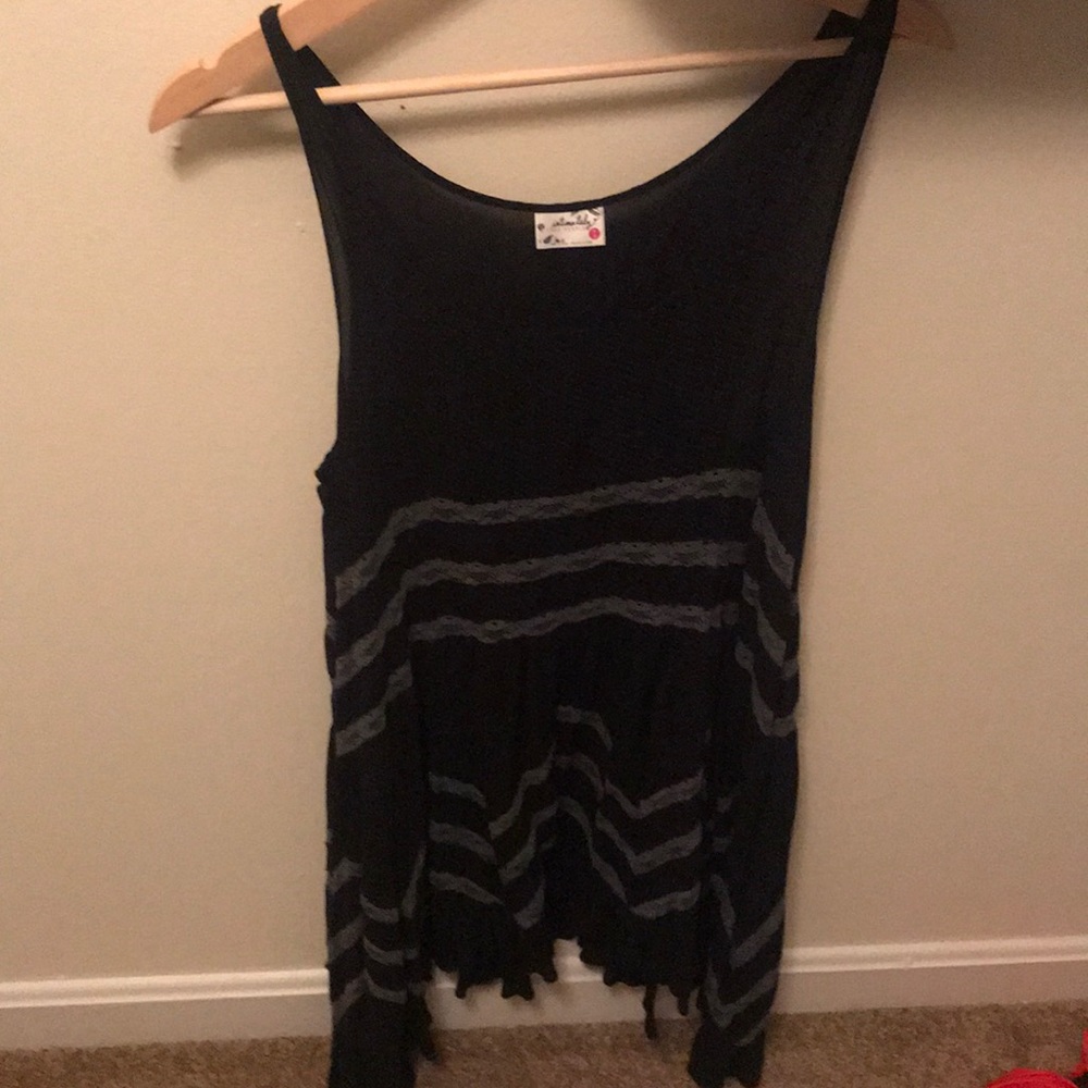 Free People Lace and  Trapeze slip